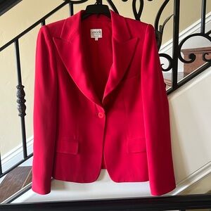 Georgio Armani Collezioni Silk Blazer Size 6